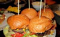 Hartbeestloop giant hamburgers